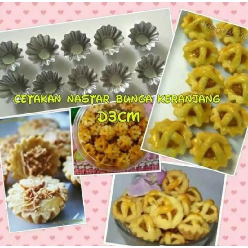 Detail Cetakan Nastar Keranjang Nomer 26