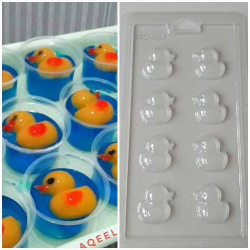 Detail Cetakan Puding Bebek Nomer 35