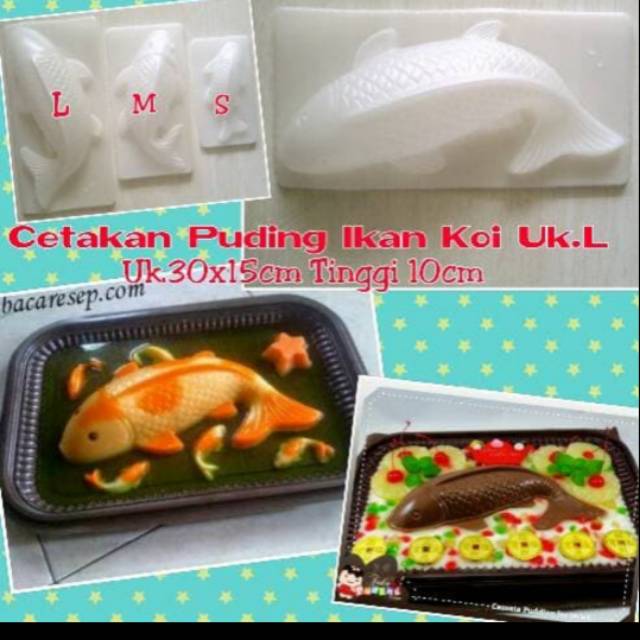 Detail Cetakan Puding Ikan Koi Nomer 9