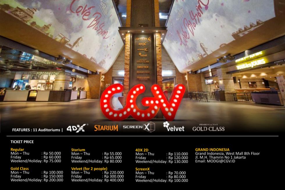 Detail Cgv Cinemas Focal Point Kota Medan Sumatera Utara Nomer 23