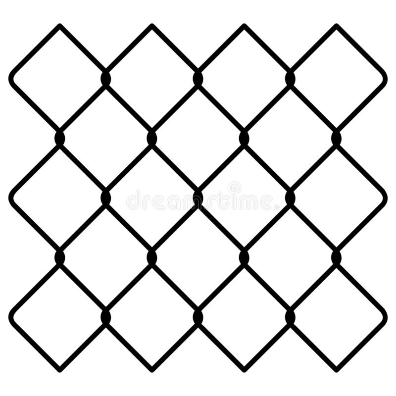 Detail Chain Fence Clipart Nomer 12