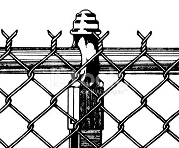 Detail Chain Fence Clipart Nomer 19