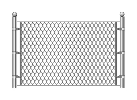 Detail Chain Fence Clipart Nomer 4