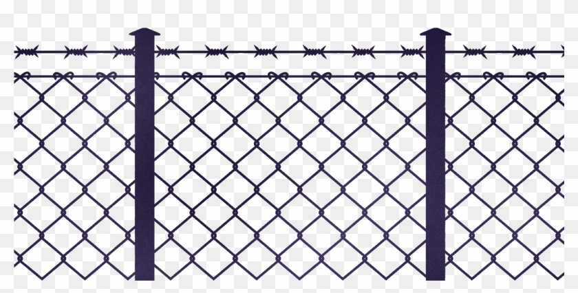 Detail Chain Link Fence Clipart Nomer 41