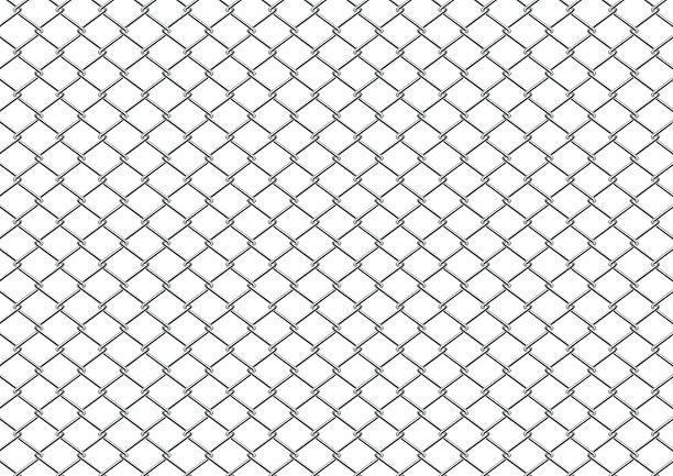 Detail Chain Link Fence Clipart Nomer 52