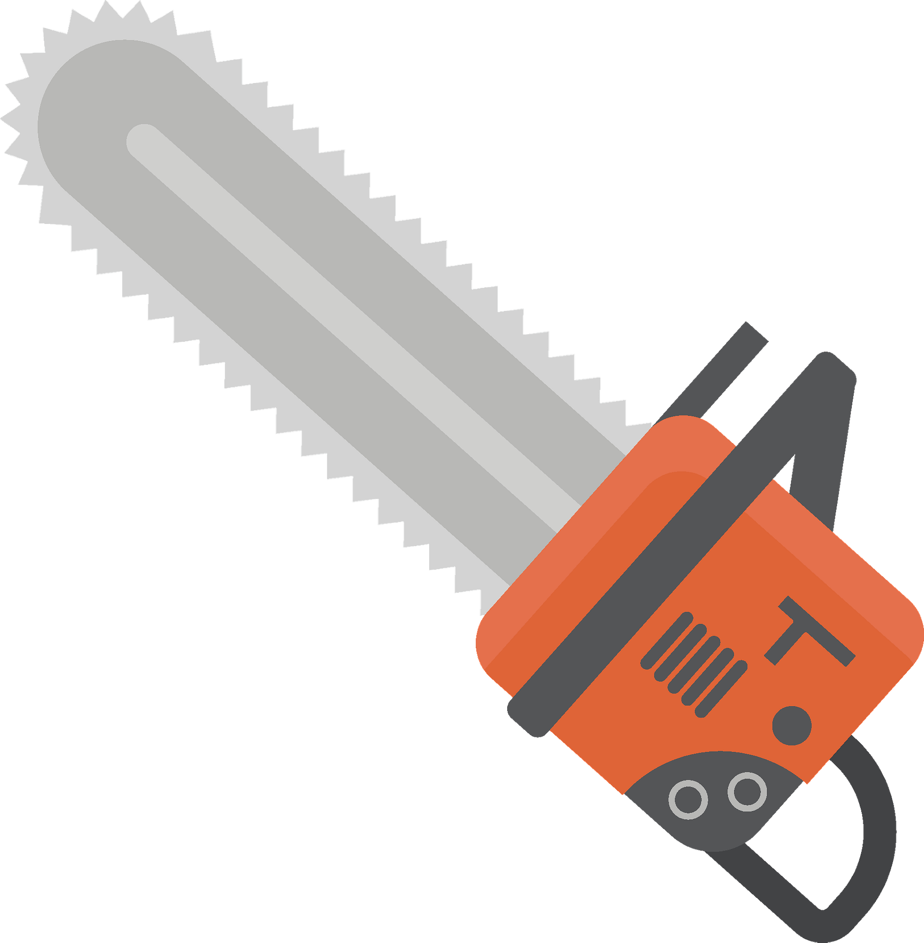 Detail Chain Saw Clipart Nomer 20