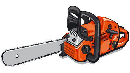 Detail Chain Saw Clipart Nomer 4