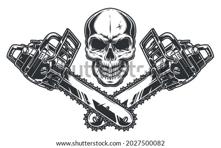 Detail Chain Saw Clipart Nomer 49