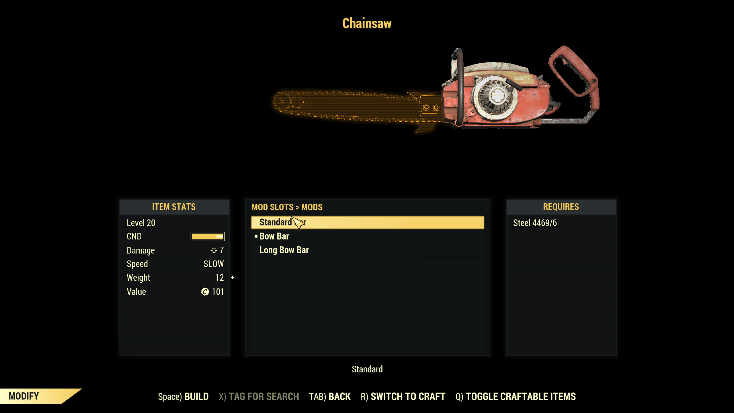 Detail Chainsaw Fallout 76 Nomer 6