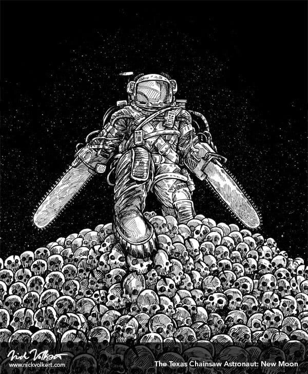 Detail Chainsaw Man Astronaut Nomer 9