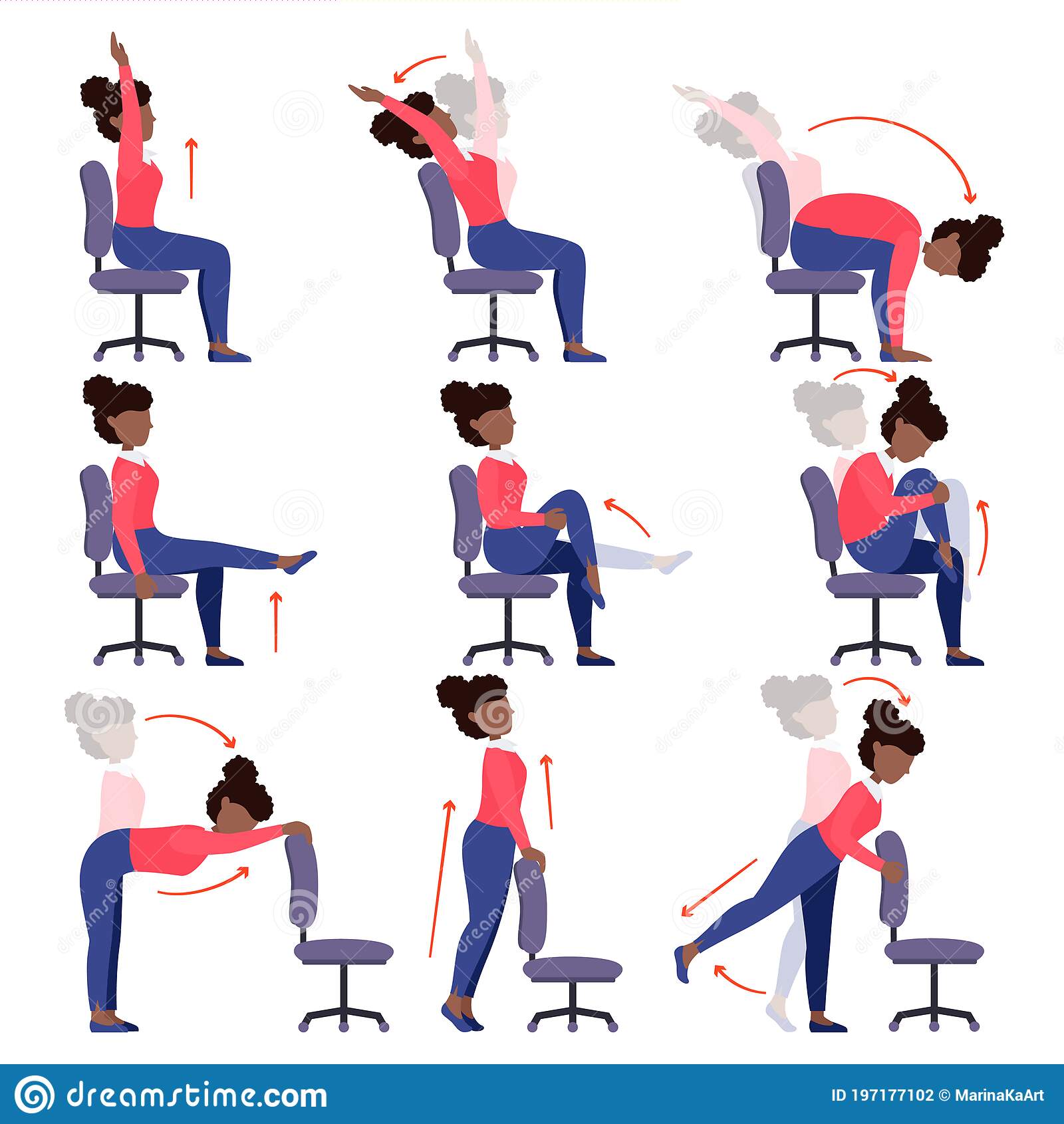 Detail Chair Yoga Clipart Nomer 5