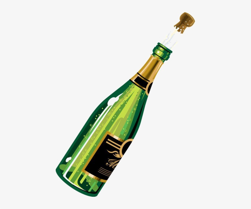 Detail Champagne Bottle Pop Png Nomer 21