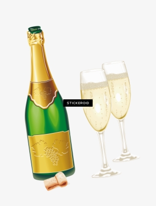 Detail Champagne Bottle Pop Png Nomer 45