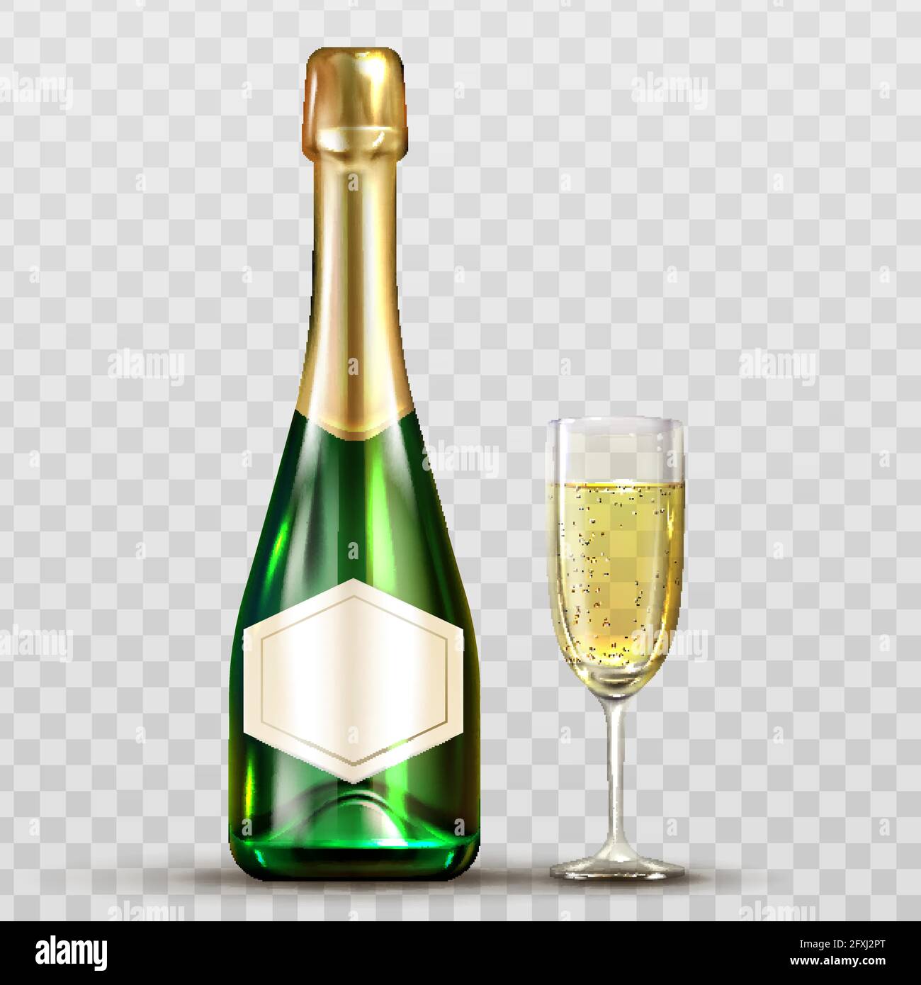 Detail Champagne Bottle Transparent Nomer 48