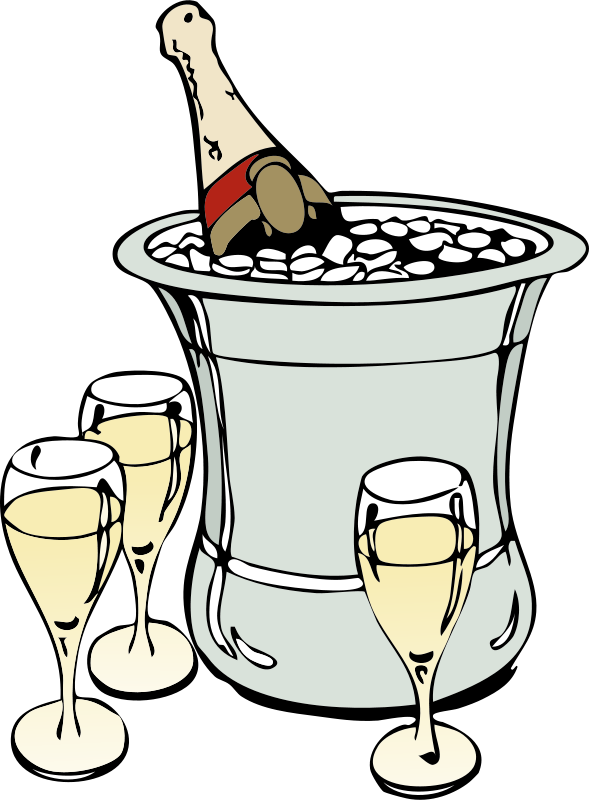 Detail Champagne Clipart Free Nomer 34