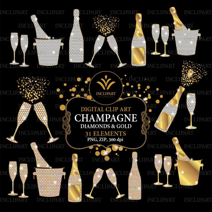 Detail Champagne Clipart Png Nomer 30