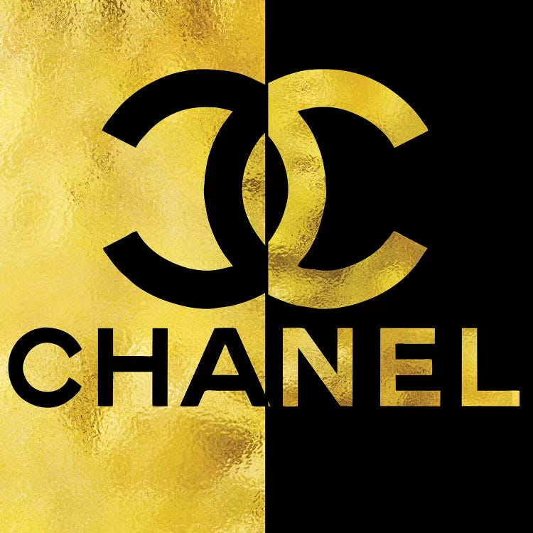 Detail Chanel Logo Gold Nomer 2