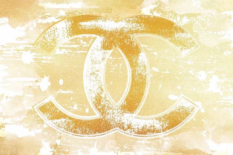 Detail Chanel Logo Gold Nomer 11