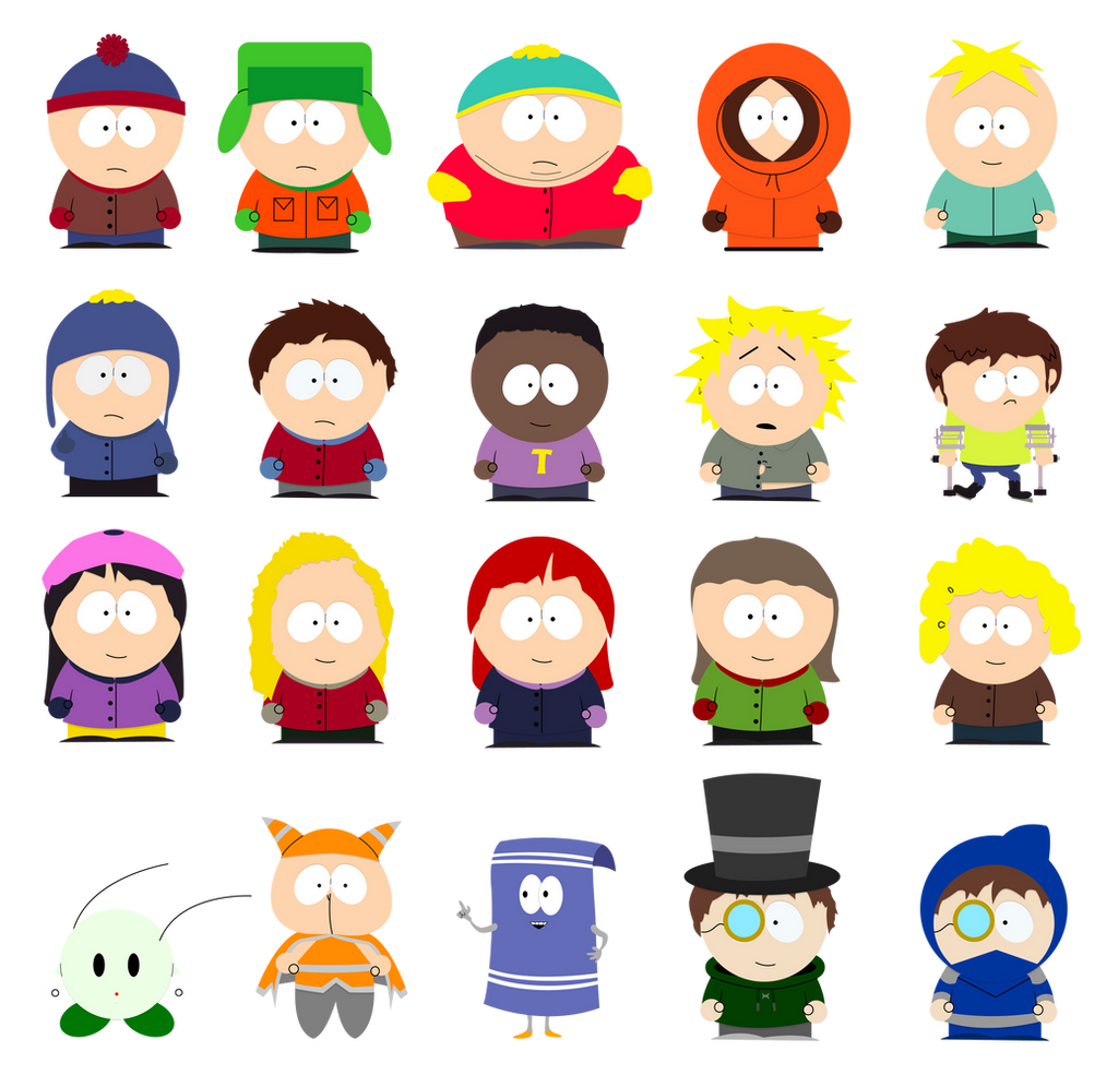 Detail Characters Of South Park Nomer 12