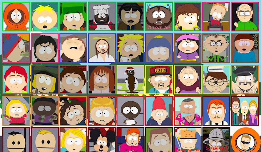 Characters On South Park - KibrisPDR