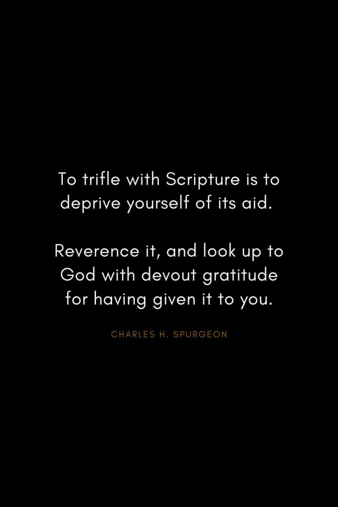 Detail Charles Spurgeon Quotes Nomer 7