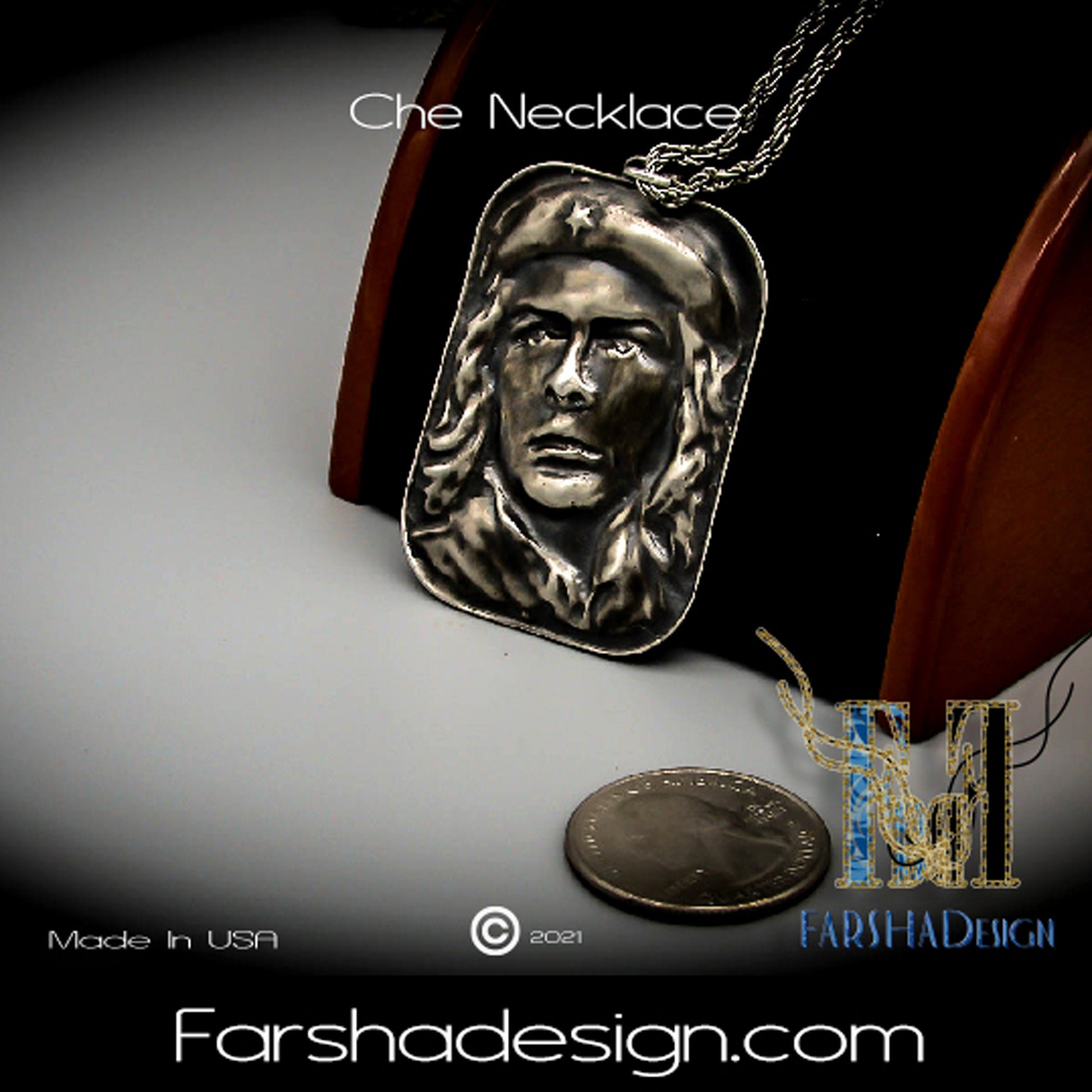 Detail Che Guevara Necklace Nomer 5