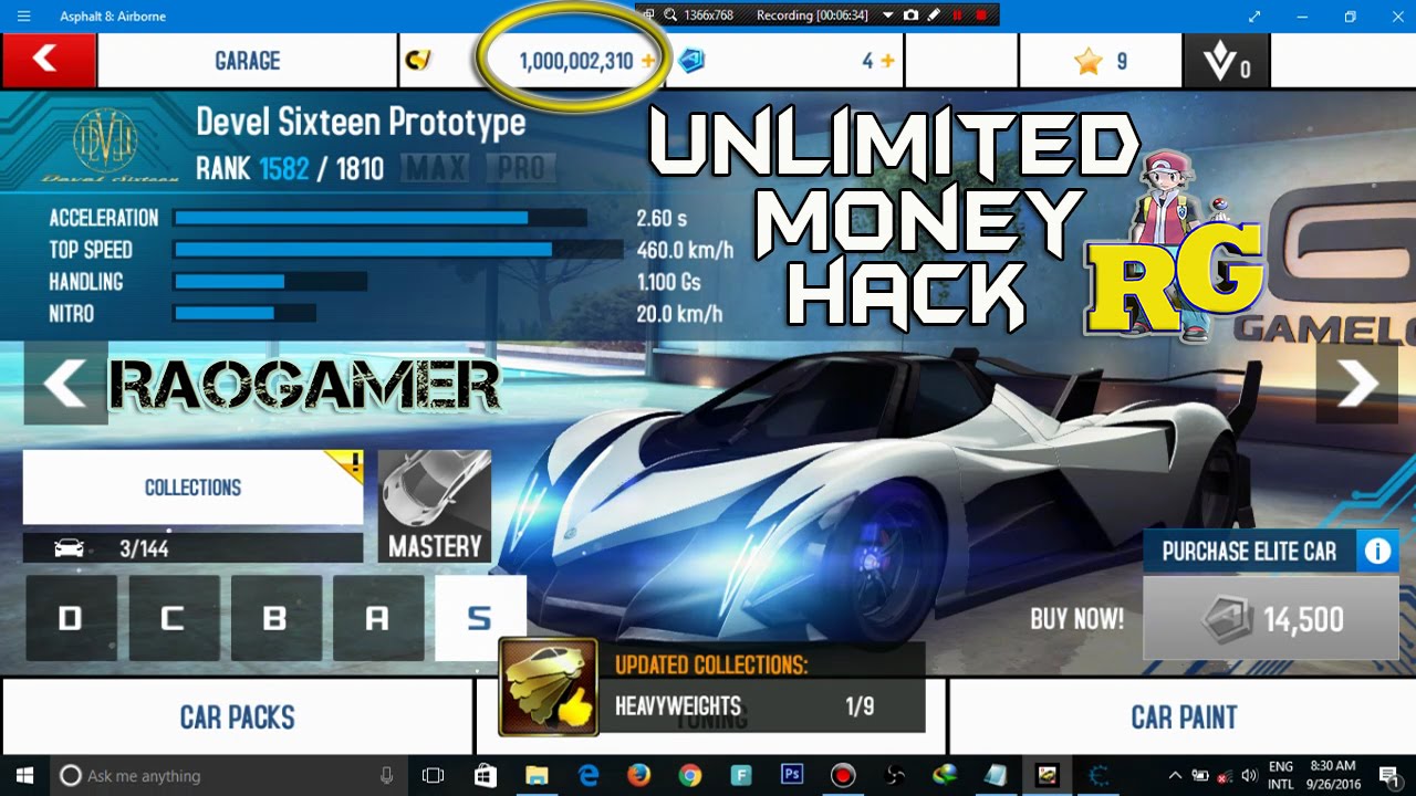 Detail Cheat Engine Asphalt 8 Android Nomer 18