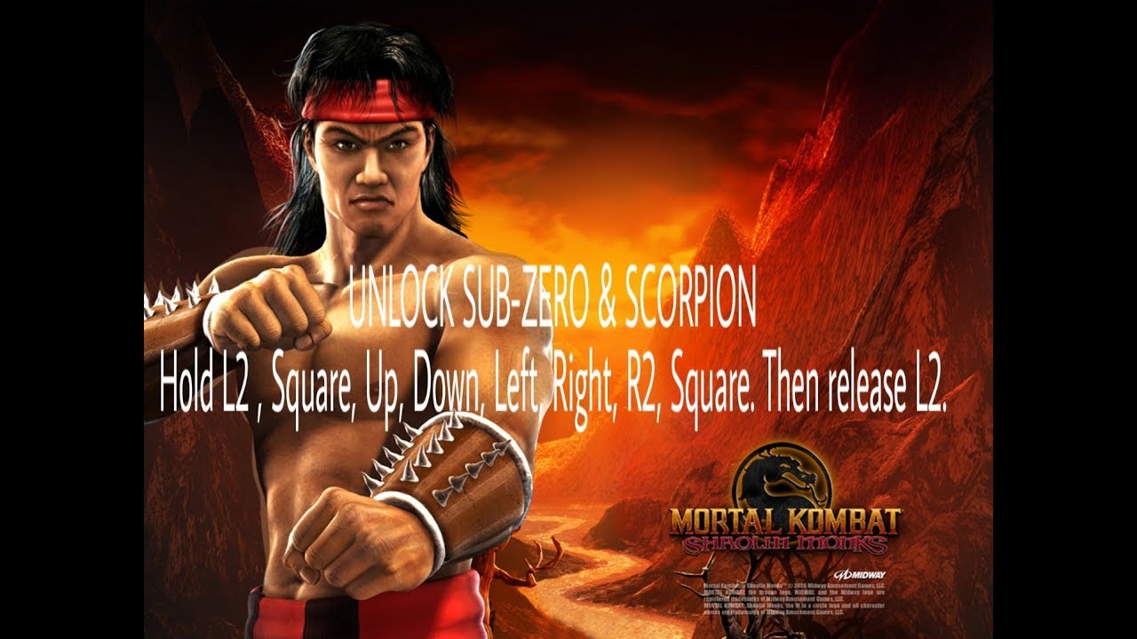 Detail Cheat Mortal Kombat Shaolin Monks Ps2 Infinite Health Nomer 42