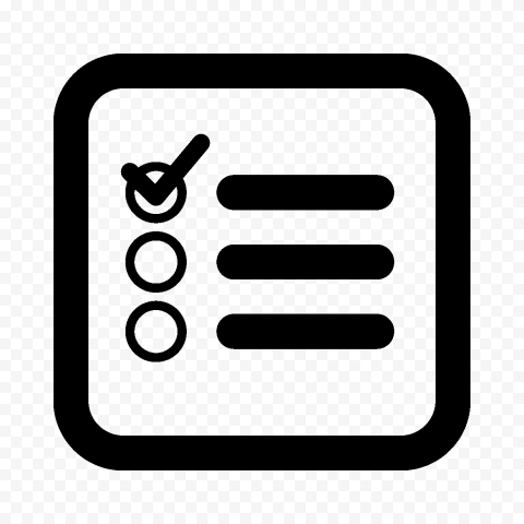 Detail Check List Symbol Png Nomer 17