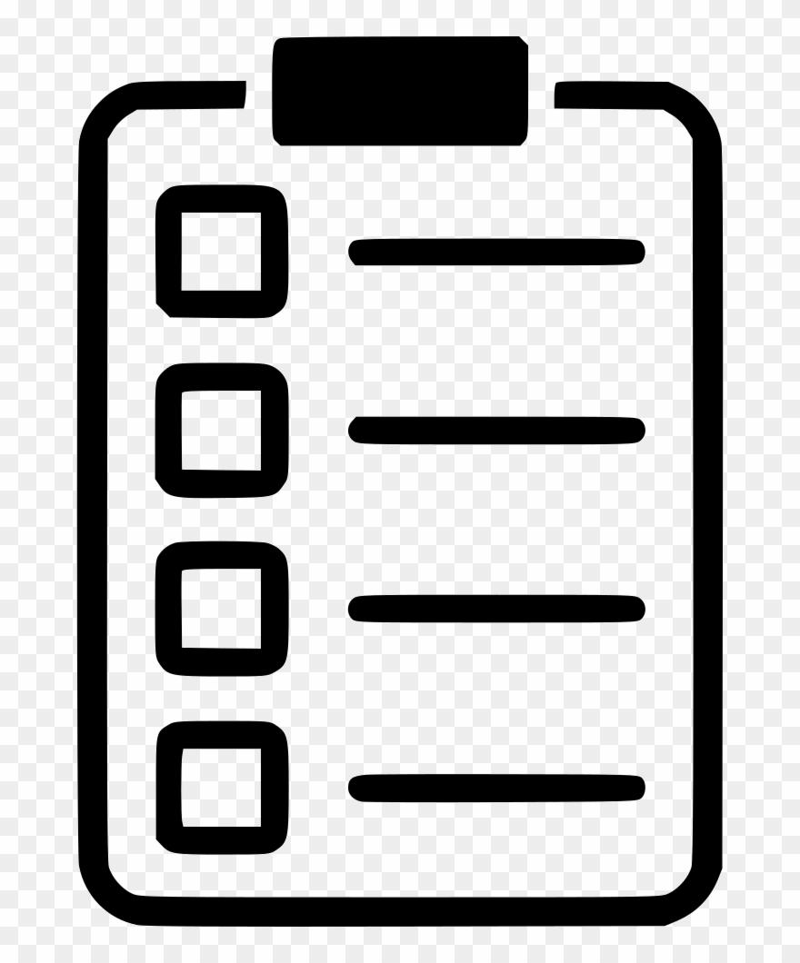 Detail Check List Symbol Png Nomer 20