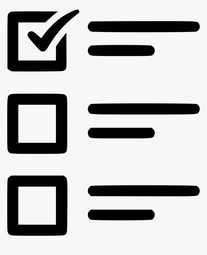 Detail Check List Symbol Png Nomer 24