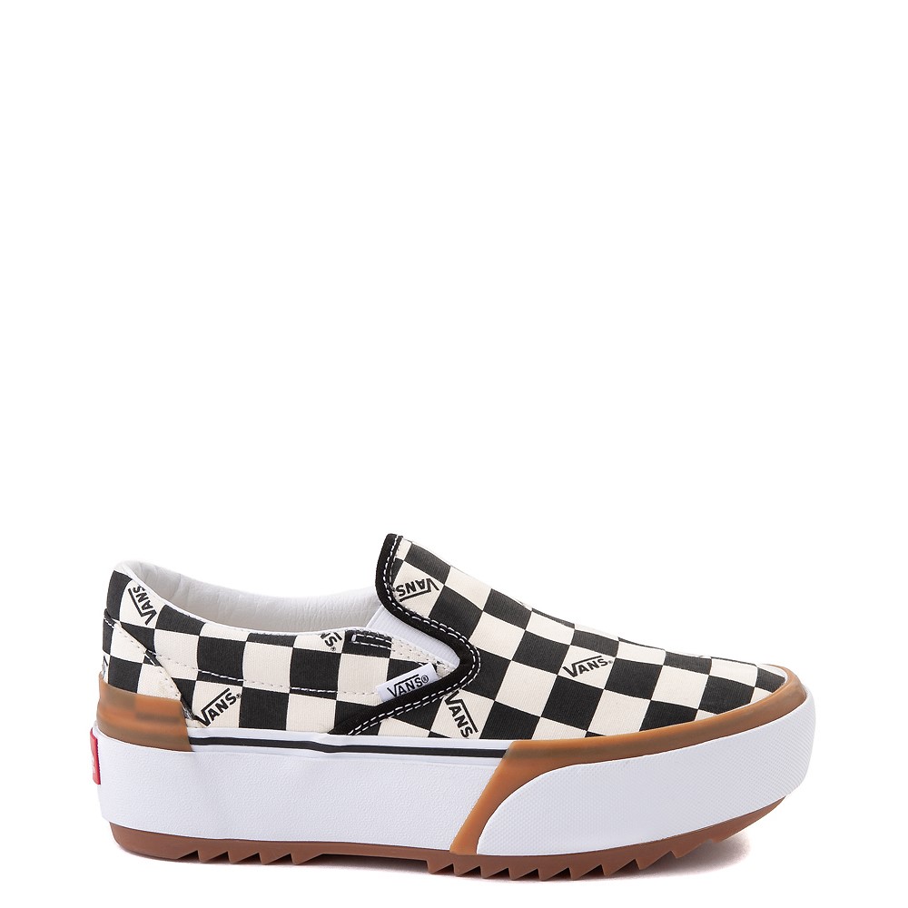 Detail Checkers Shoes Vans Nomer 18