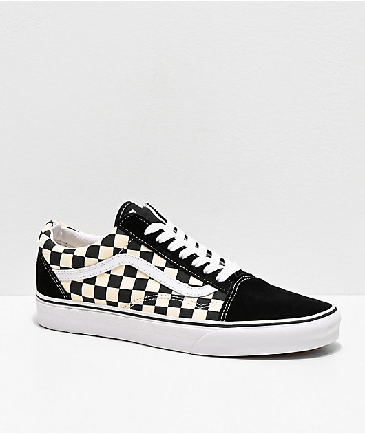 Detail Checkers Shoes Vans Nomer 5