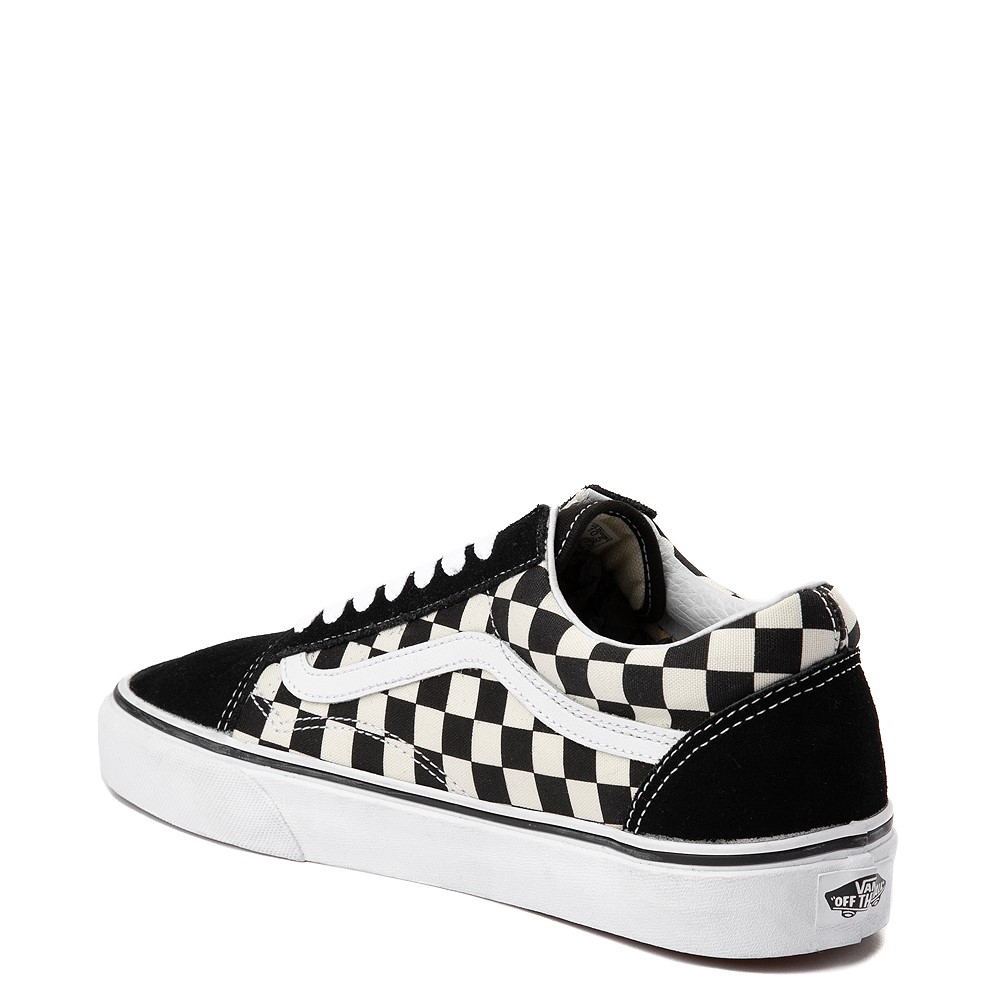 Detail Checkers Shoes Vans Nomer 41