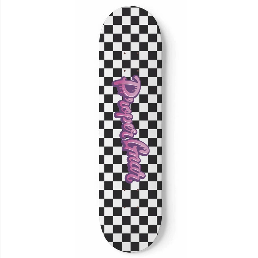 Detail Checkers Skateboard Nomer 36