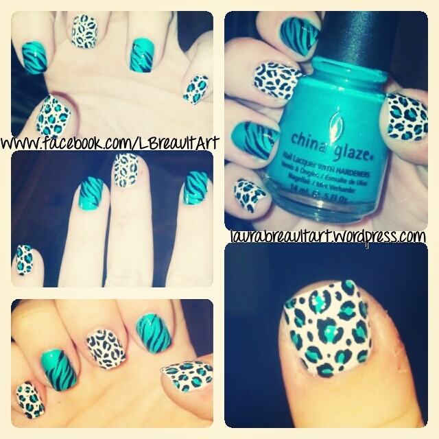 Download Cheetah And Zebra Nail Designs Nomer 50