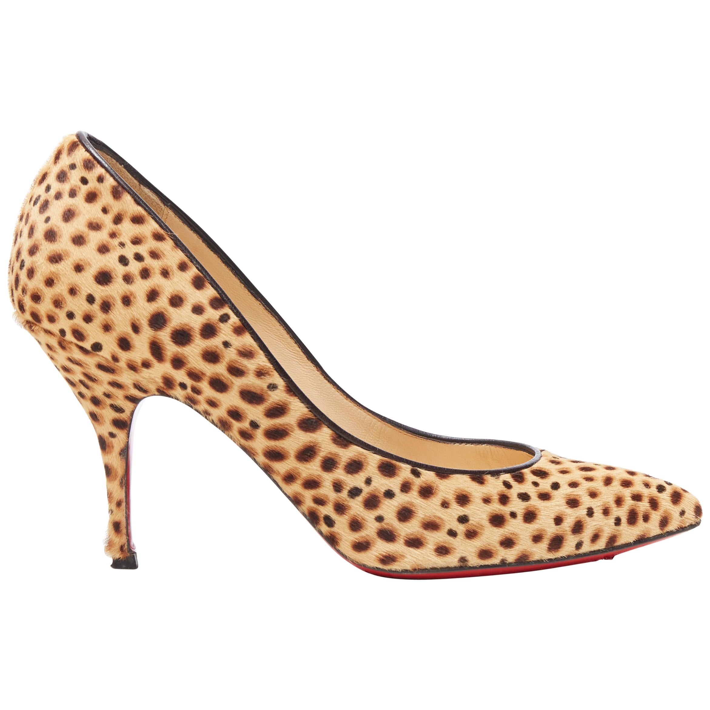 Detail Cheetah Christian Louboutin Nomer 33