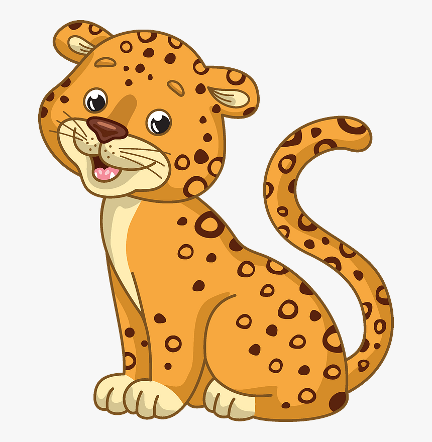 Detail Cheetah Clipart Free Nomer 19