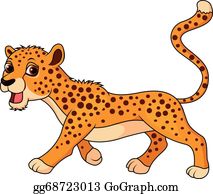 Detail Cheetah Clipart Free Nomer 21