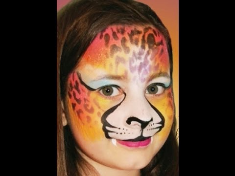 Detail Cheetah Face Paint Images Nomer 27