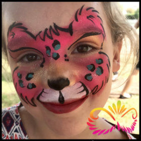 Detail Cheetah Face Paint Images Nomer 50