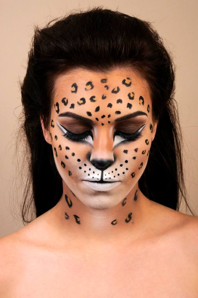 Detail Cheetah Face Paint Images Nomer 8