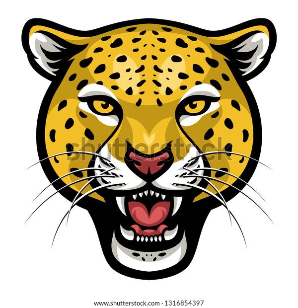 Detail Cheetah Face Vector Nomer 5