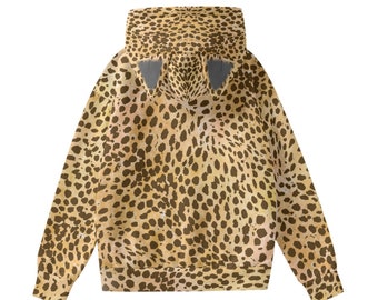 Detail Cheetah Hoodie With Ears Nomer 45