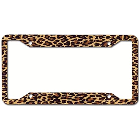 Detail Cheetah License Plate Frame Nomer 2