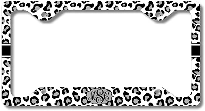 Detail Cheetah License Plate Frame Nomer 11