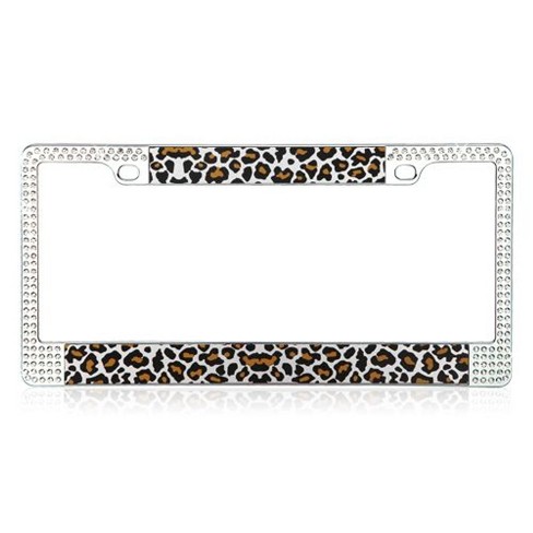 Detail Cheetah License Plate Frame Nomer 12