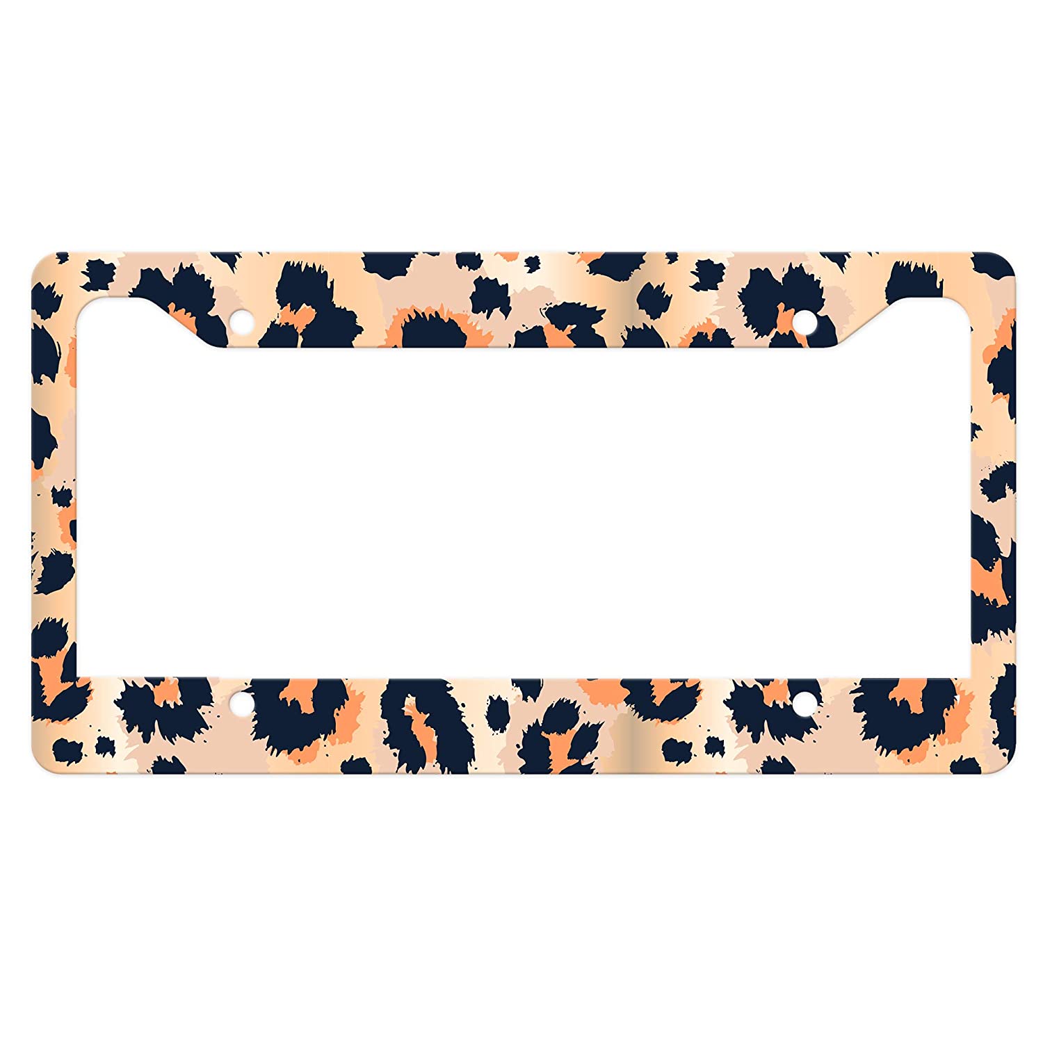 Detail Cheetah License Plate Frame Nomer 27