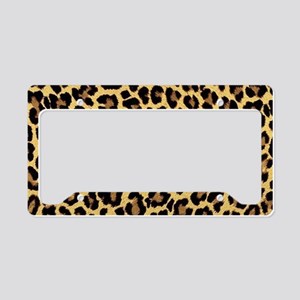 Detail Cheetah License Plate Frame Nomer 37