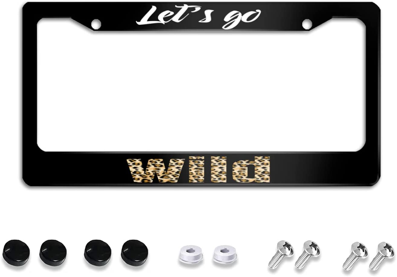 Detail Cheetah License Plate Frame Nomer 44